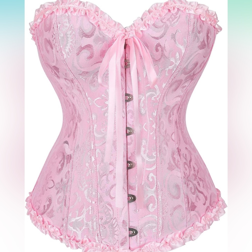 NWT Pink Coquette Corset